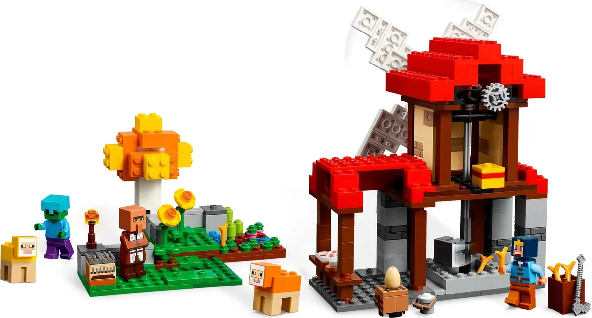 LEGO Minecraft 21262 The Windmill Farm set, image 2