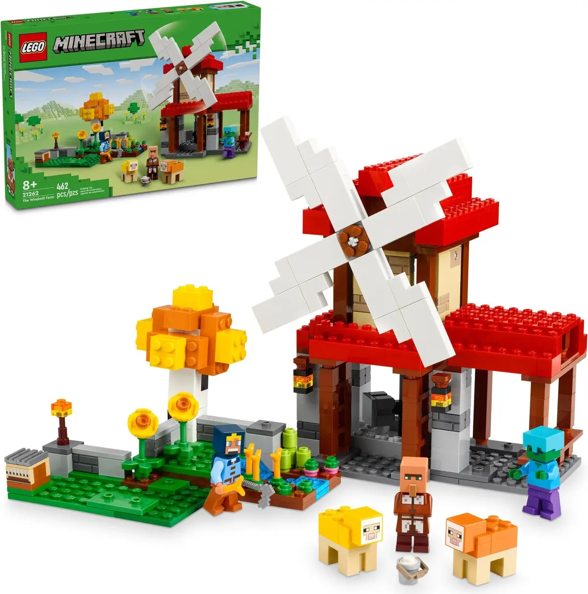LEGO Minecraft 21262 The Windmill Farm set, image 8
