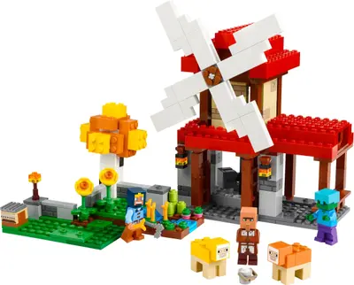 LEGO Minecraft 21262 The Windmill Farm set