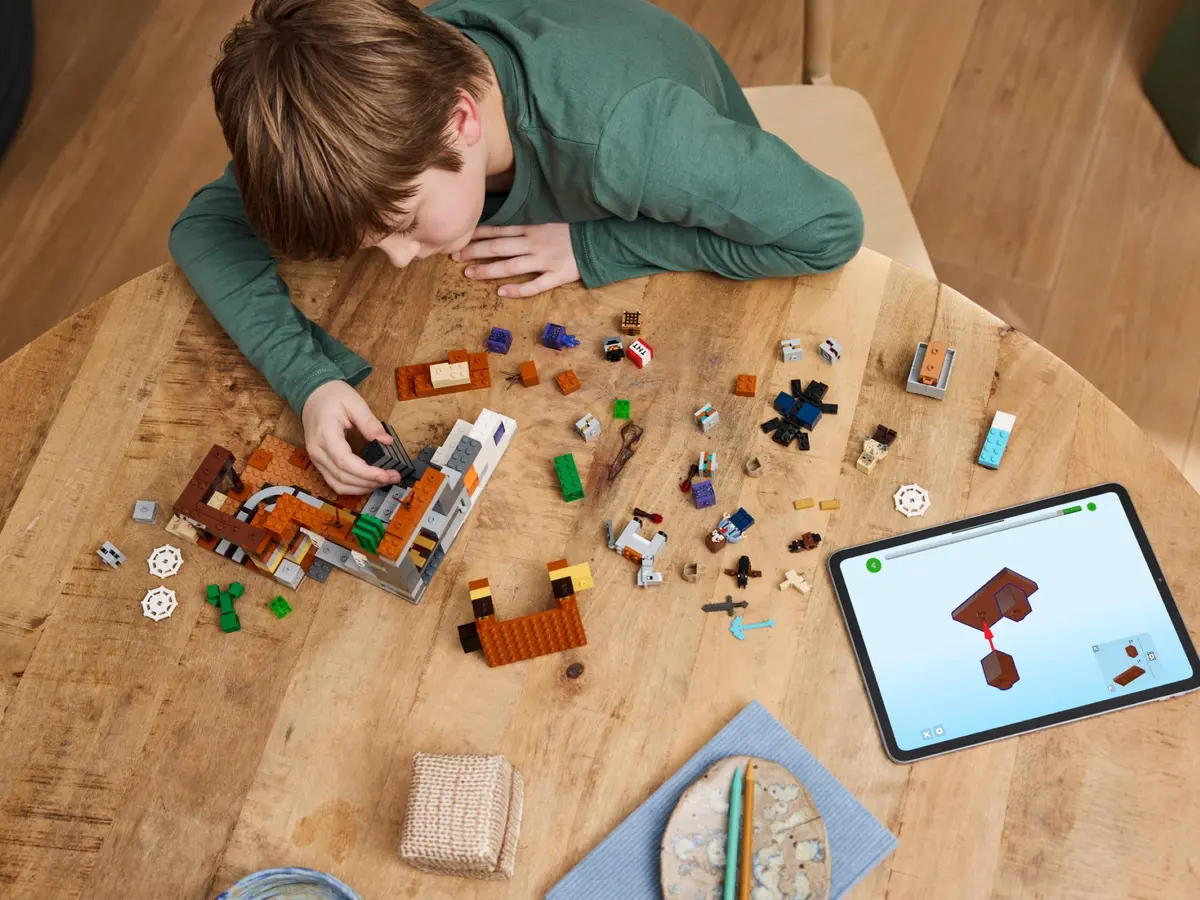 LEGO Minecraft 21263 The Badlands Mineshaft set, image 9