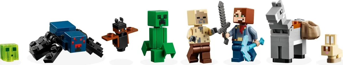LEGO Minecraft 21263 The Badlands Mineshaft set, image 6