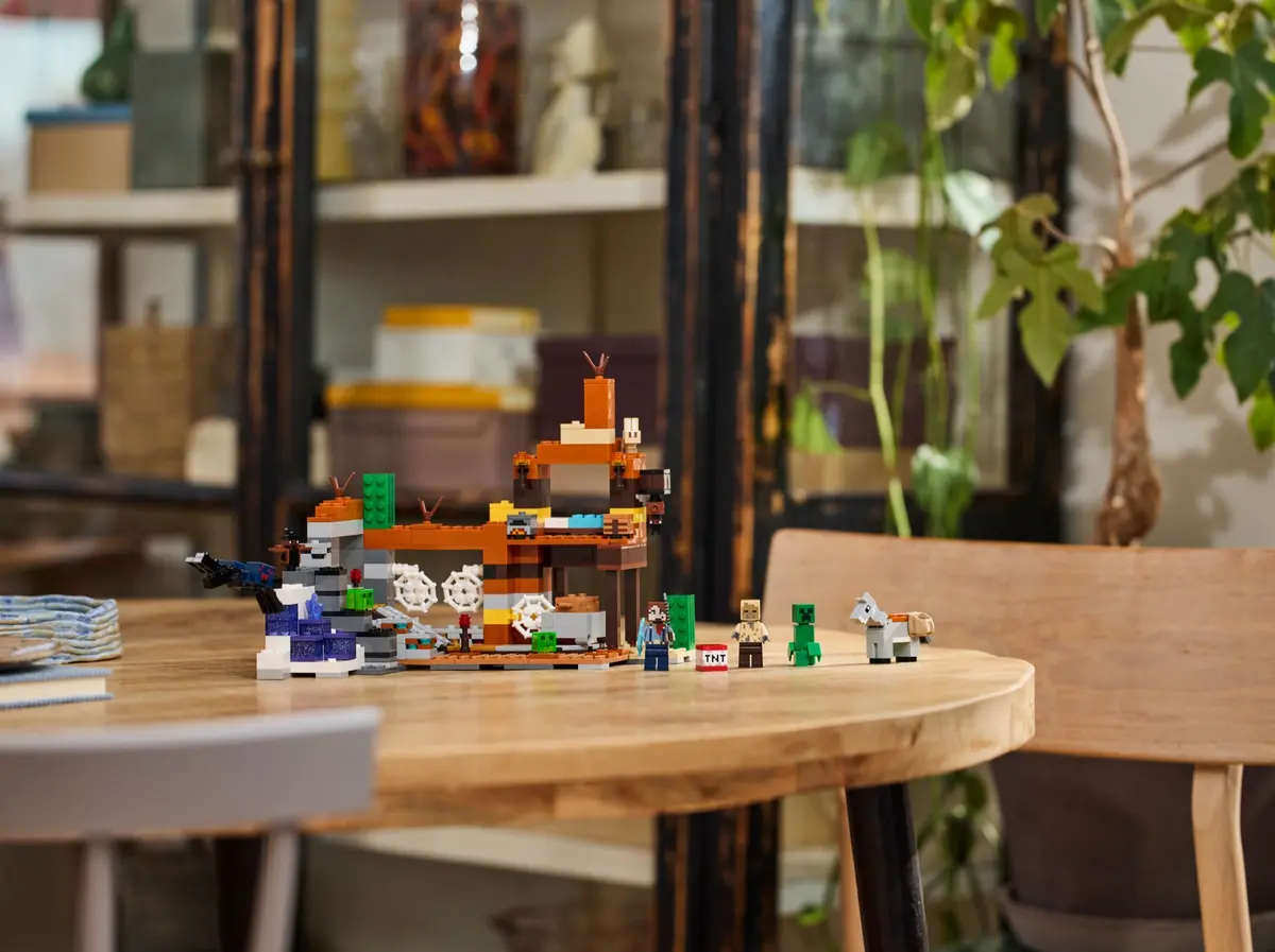 LEGO Minecraft 21263 The Badlands Mineshaft set, image 11