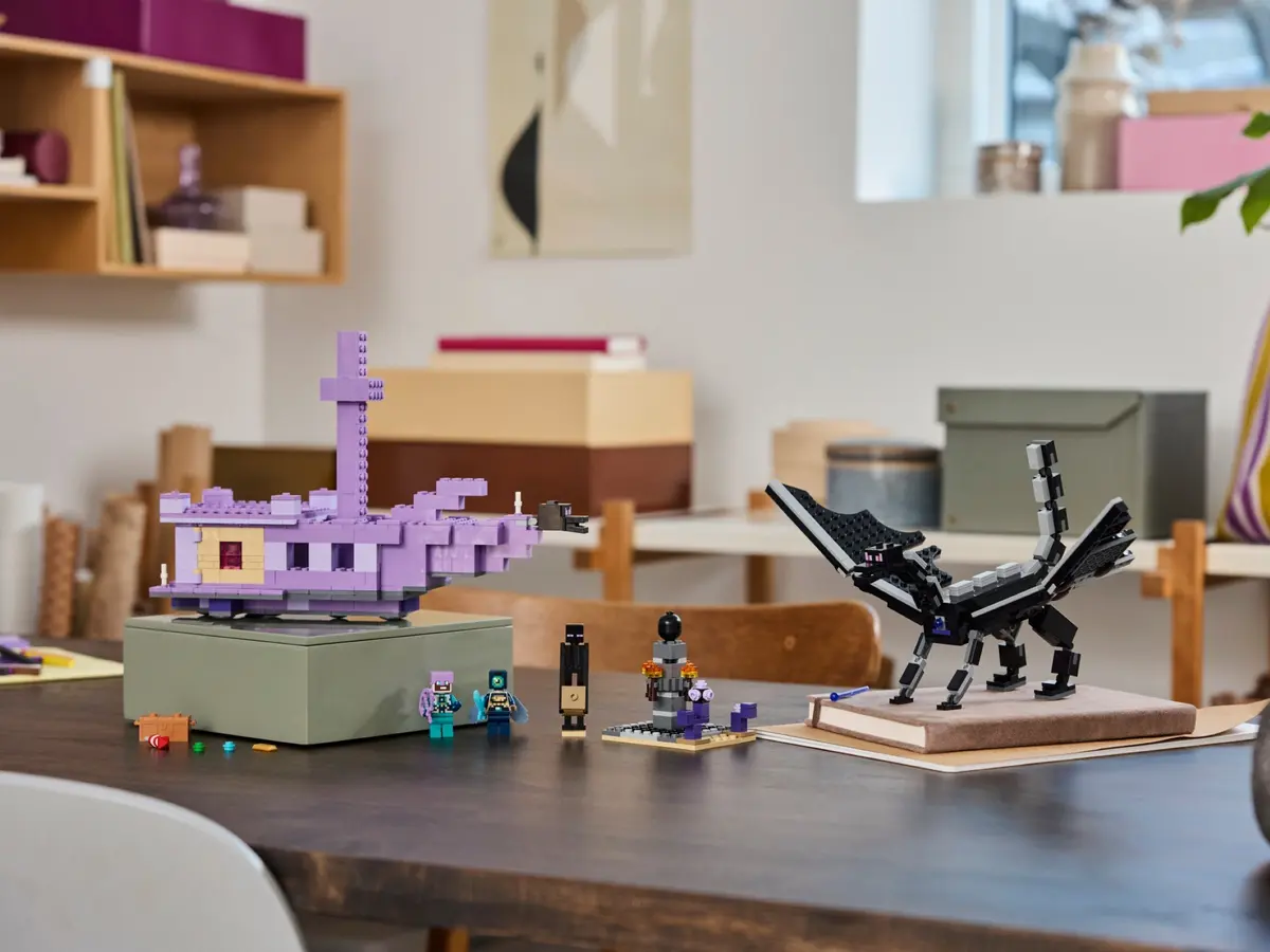 LEGO Minecraft 21264 The Ender Dragon and End Ship set, image 11