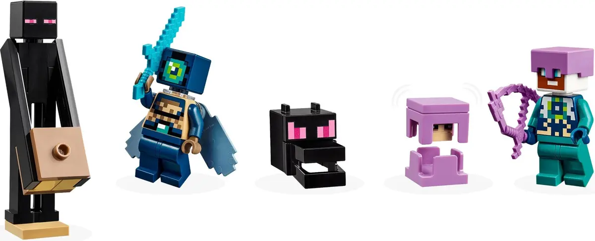 LEGO Minecraft 21264 The Ender Dragon and End Ship set, image 5