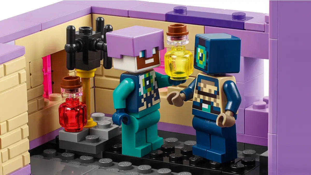 LEGO Minecraft 21264 The Ender Dragon and End Ship set, image 4