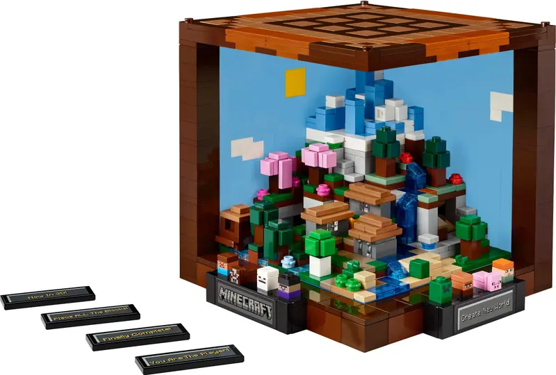 LEGO Minecraft 21265 The Crafting Table set