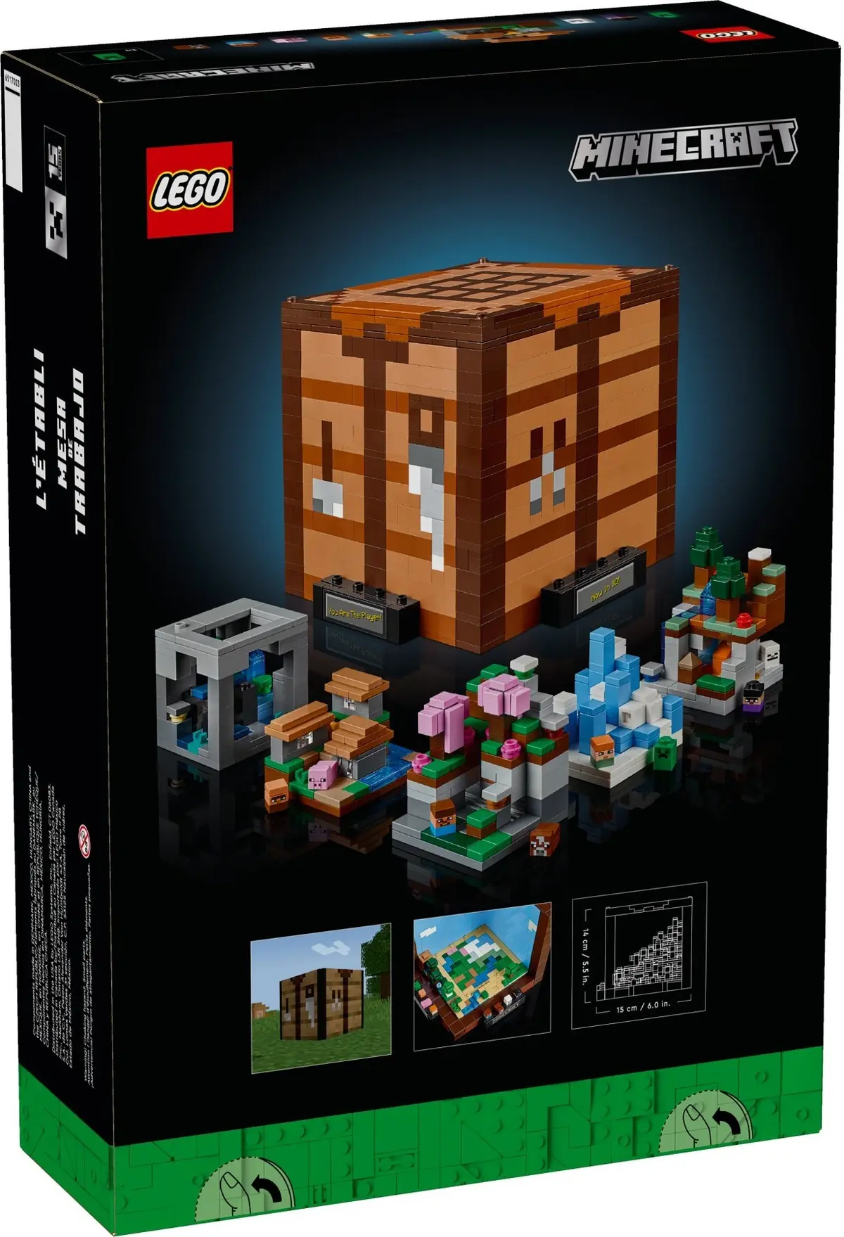LEGO Minecraft 21265 The Crafting Table set, image 3