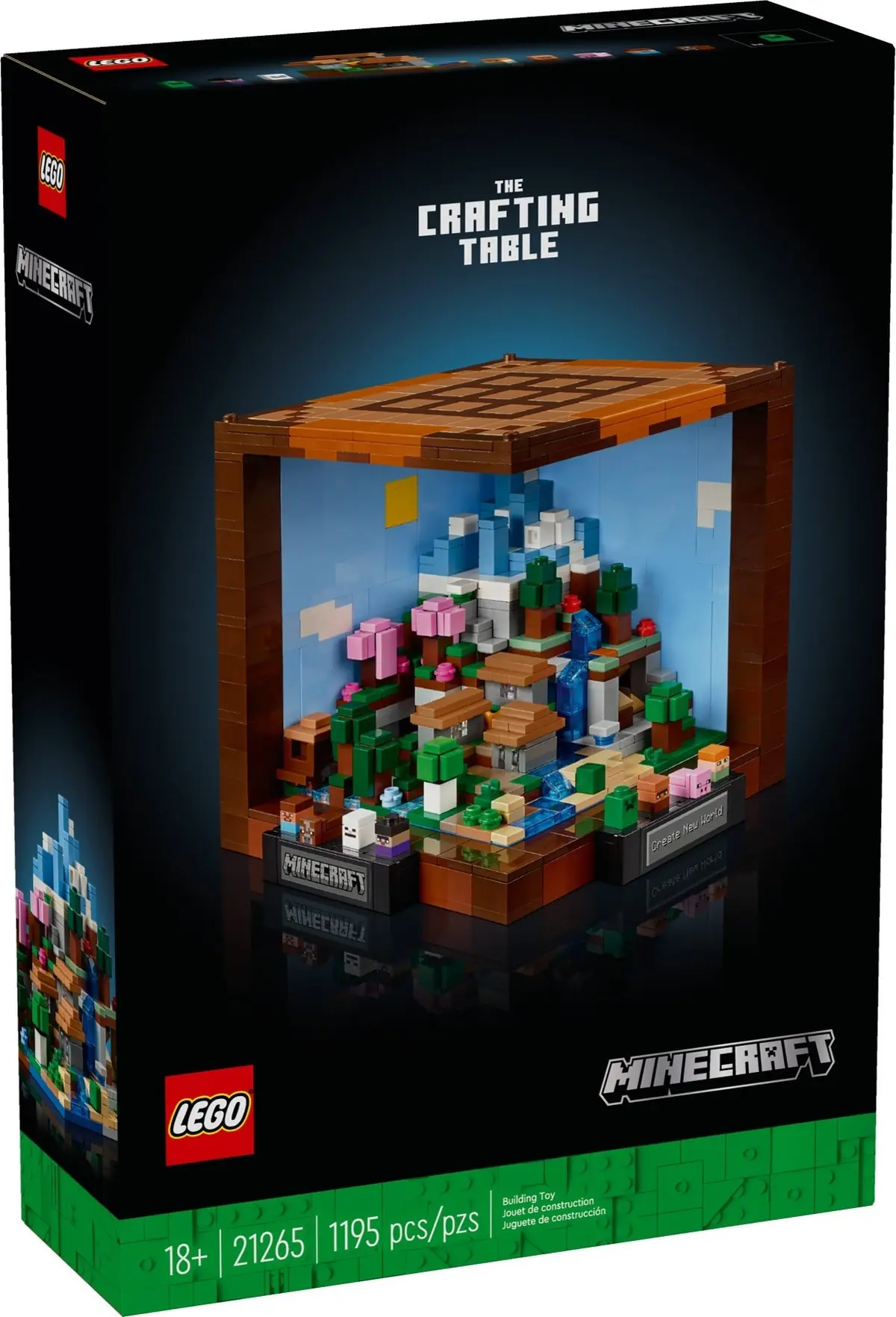 LEGO Minecraft 21265 The Crafting Table set, image 2