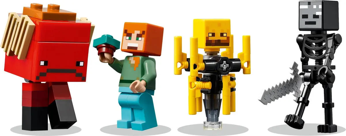 LEGO Minecraft 21266 The Nether Lava Battle set, image 6