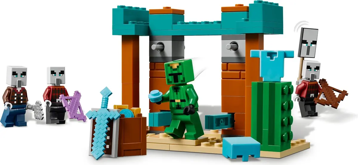 LEGO Minecraft 21267 The Illager Desert Patrol set, image 9