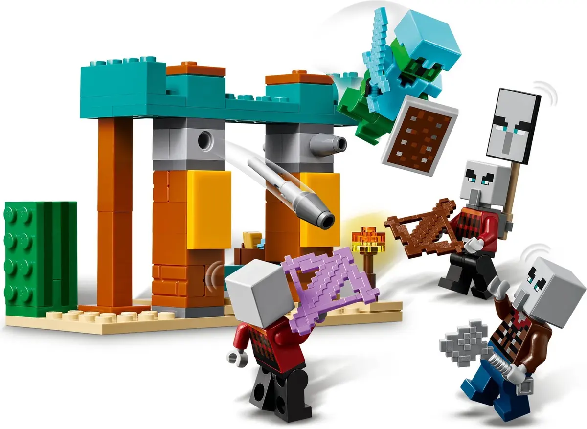 LEGO Minecraft 21267 The Illager Desert Patrol set, image 7