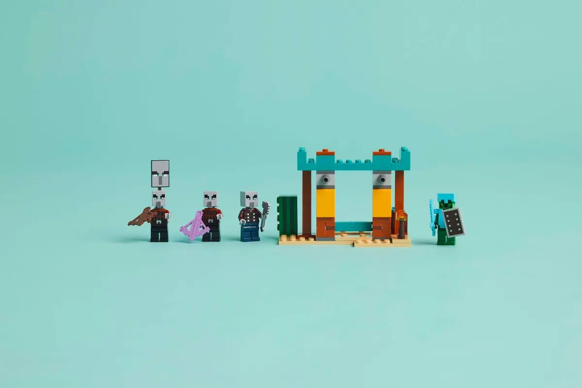LEGO Minecraft 21267 The Illager Desert Patrol set, image 6