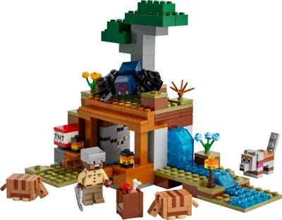 LEGO Minecraft 21269 The Armadillo Mine Expedition set