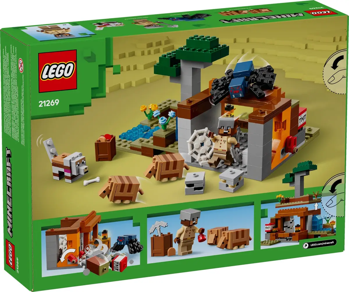 LEGO Minecraft 21269 The Armadillo Mine Expedition set, image 2