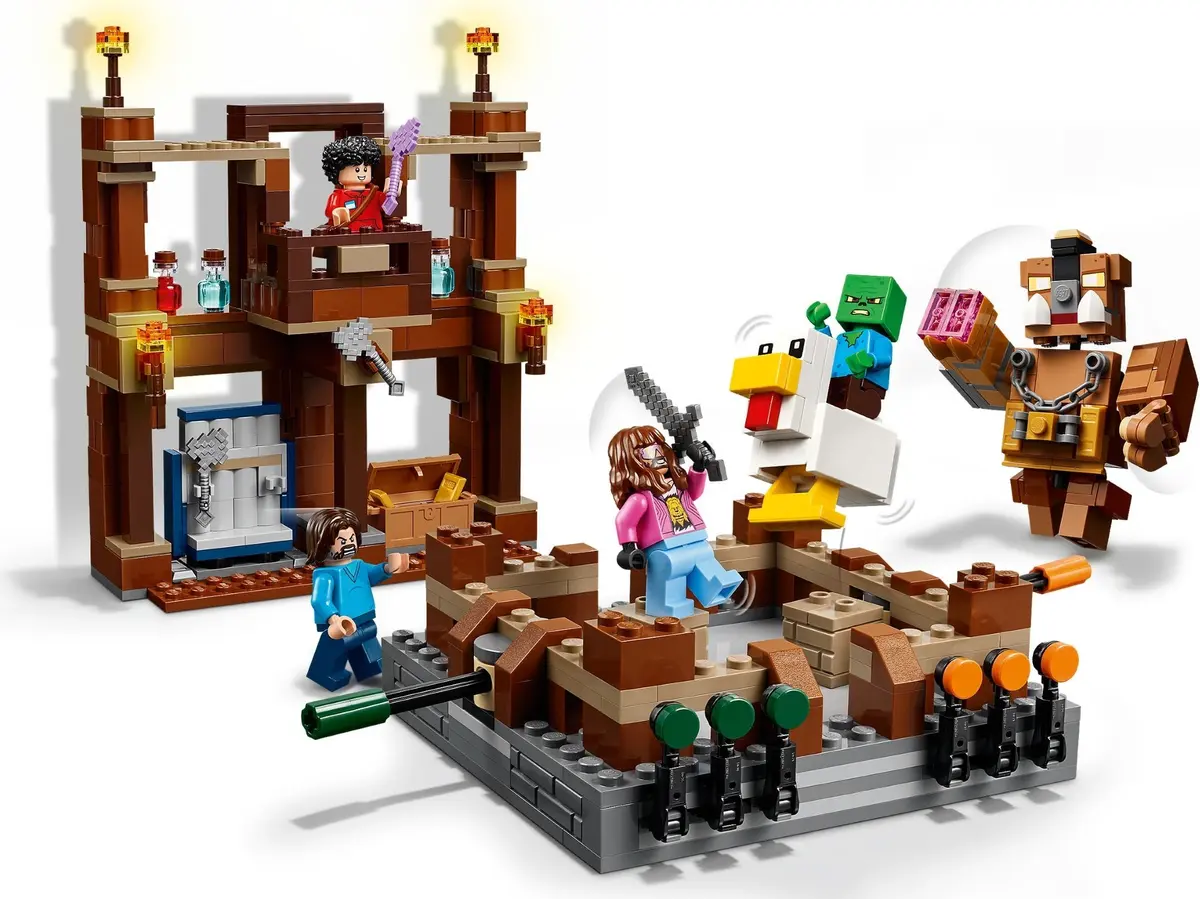 LEGO Minecraft 21272 Woodland Mansion Fighting Ring set, image 8