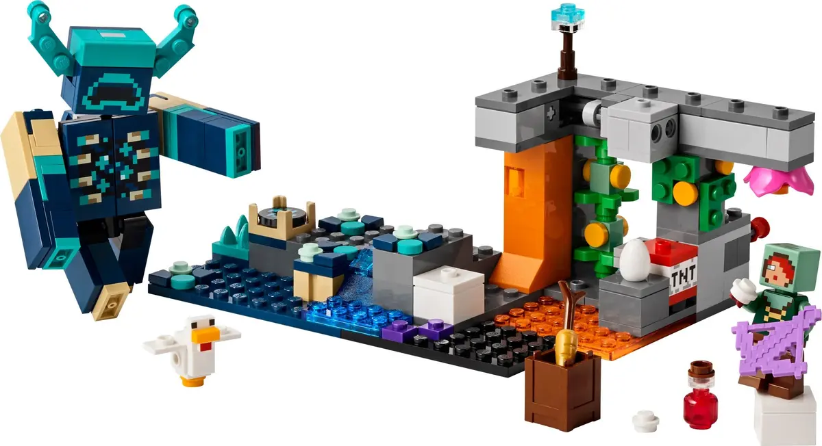 LEGO Minecraft 21274 The Warden Encounter set