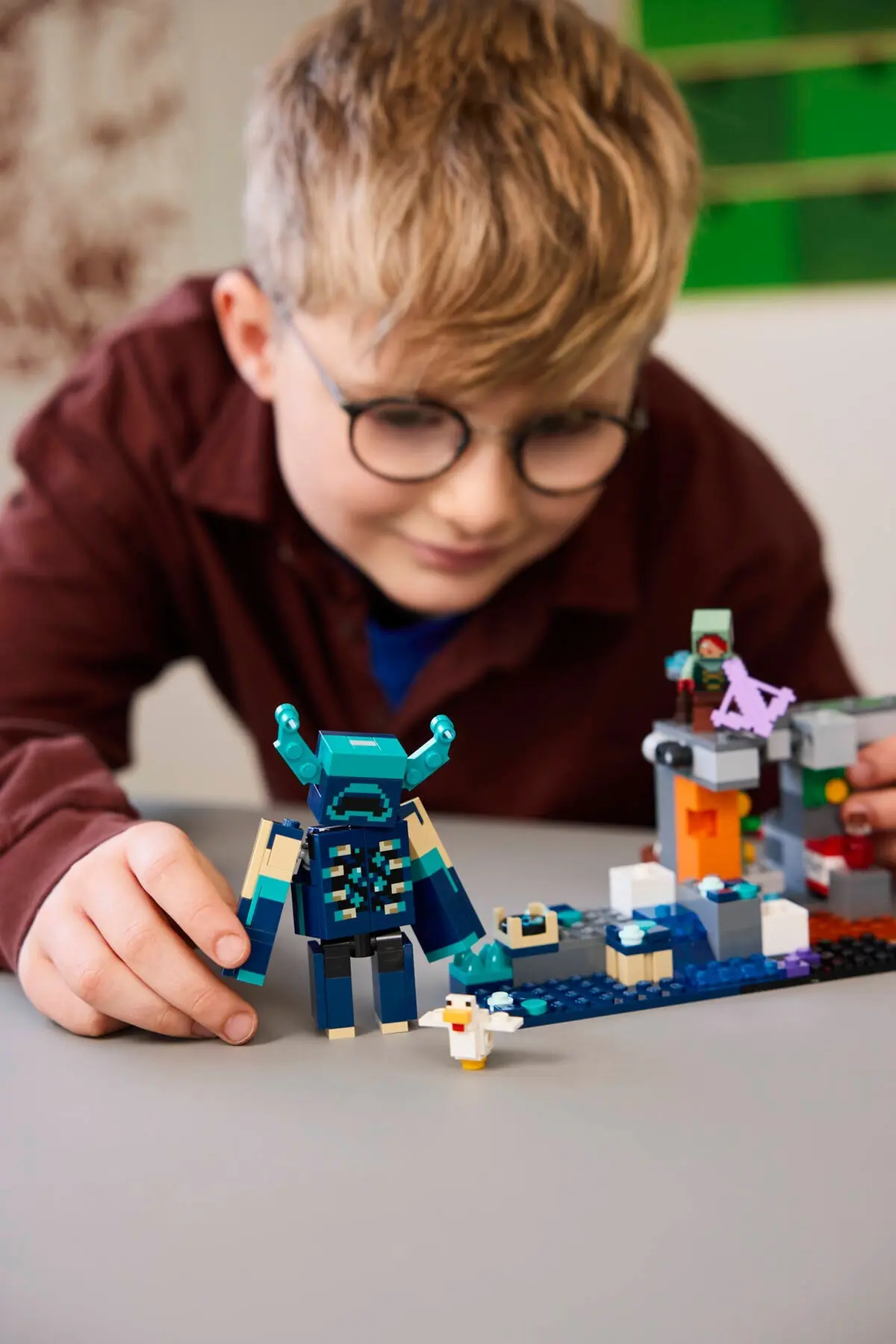 LEGO Minecraft 21274 The Warden Encounter set, image 5