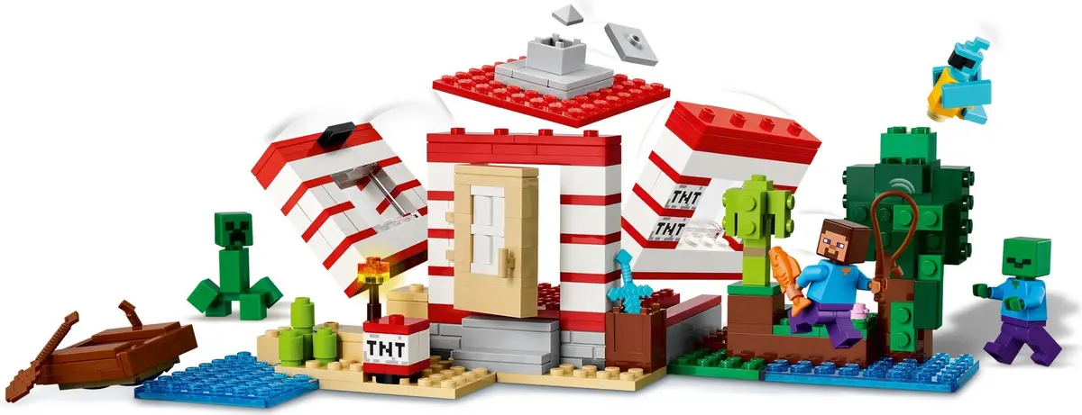 LEGO Minecraft 21275 The TNT Jungle House set, image 9