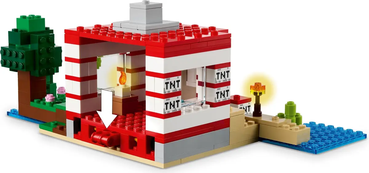 LEGO Minecraft 21275 The TNT Jungle House set, image 10
