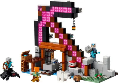 LEGO Minecraft 21277 The Pickaxe Mine set