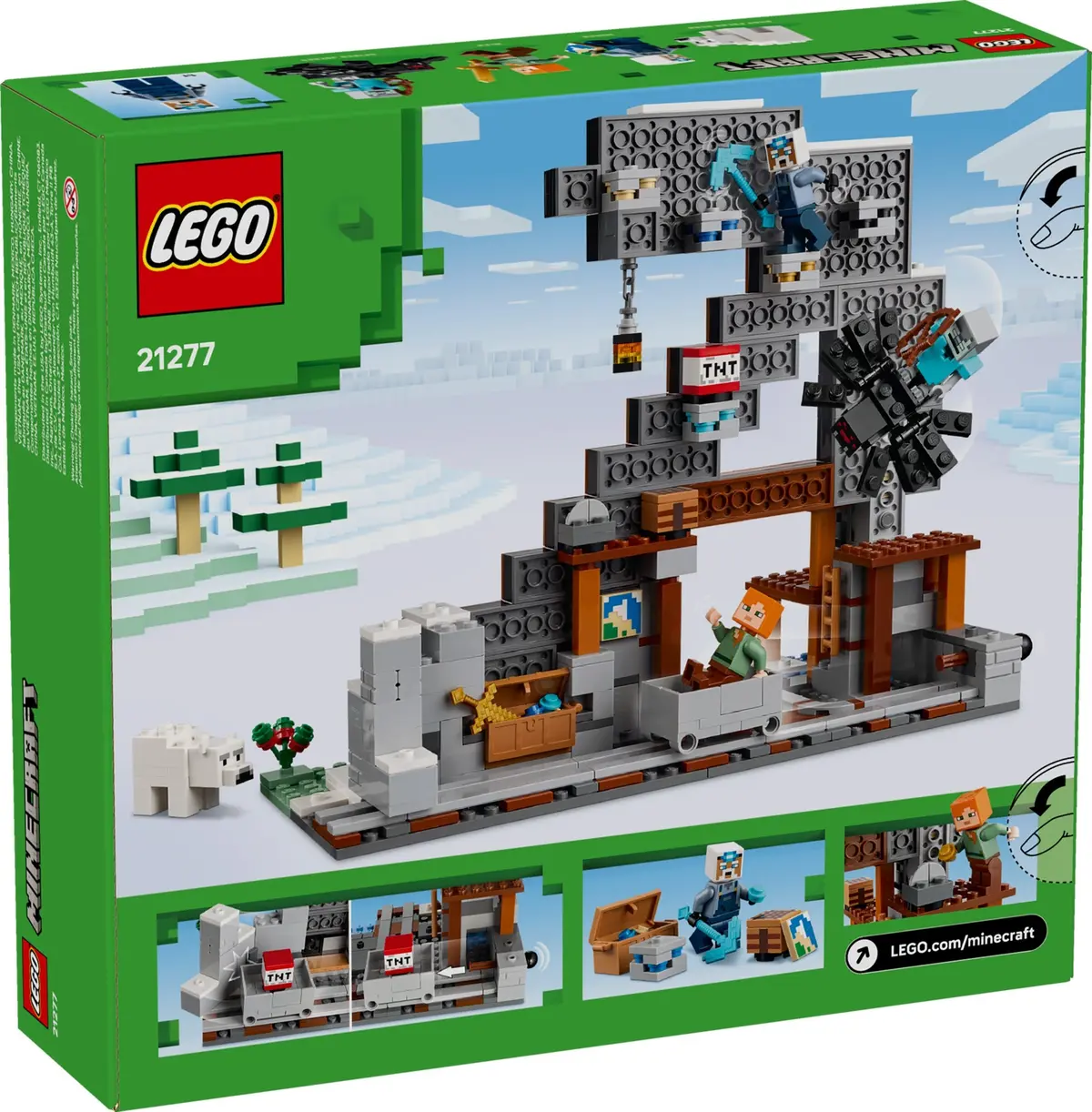 LEGO Minecraft 21277 The Pickaxe Mine set, image 2