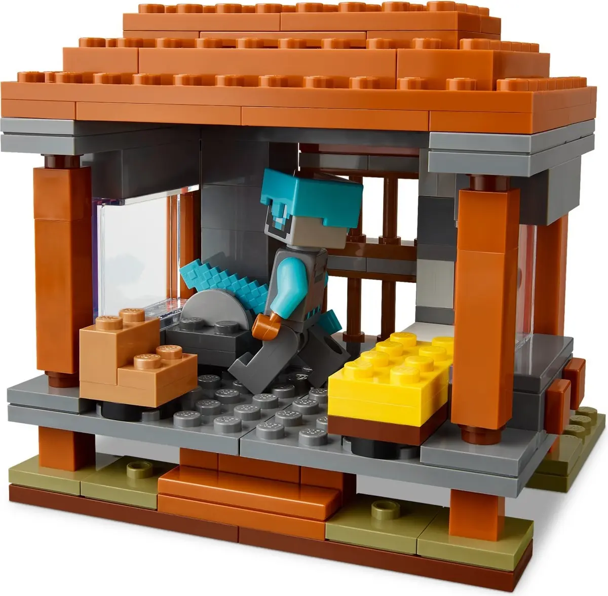 LEGO Minecraft 21278 The Pillager Outpost and Ravager set, image 10