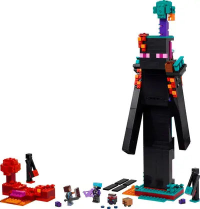 LEGO Minecraft 21279 The Enderman Tower set
