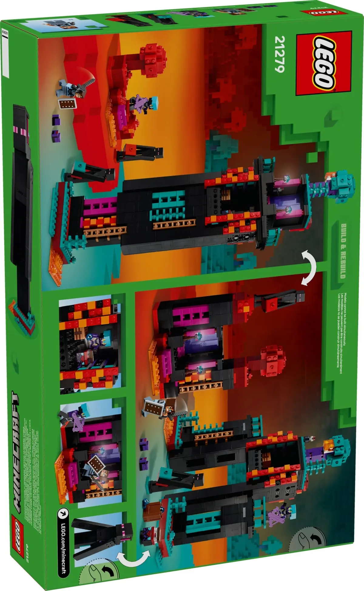 LEGO Minecraft 21279 The Enderman Tower set, image 2
