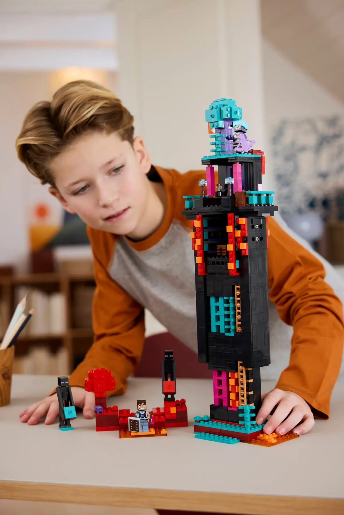 LEGO Minecraft 21279 The Enderman Tower set, image 5
