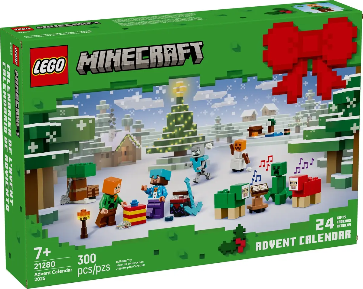 LEGO Minecraft 21280 LEGO Minecraft Advent Calendar 2025 set, image 2