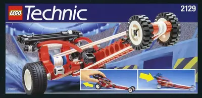 LEGO Technic 2129 Blast-Off Dragster set