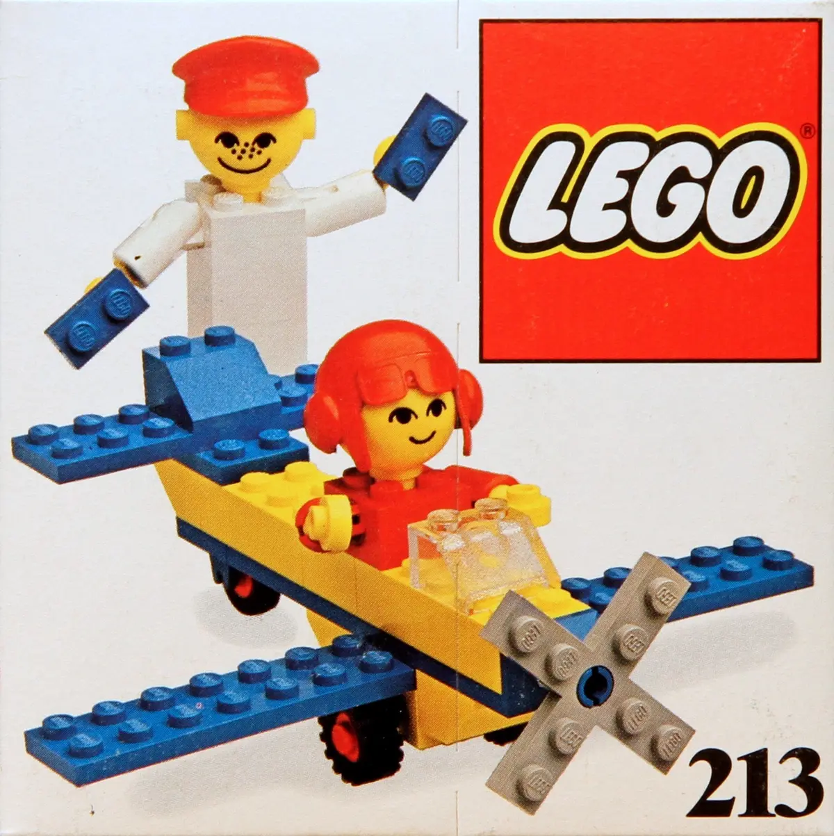 LEGO Building Set with People 213 Airplane ride set
