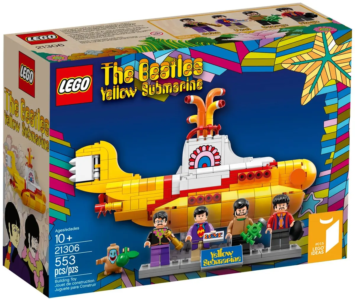 LEGO Ideas 21306 The Beatles Yellow Submarine set, image 2