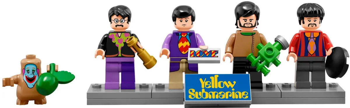 LEGO Ideas 21306 The Beatles Yellow Submarine set, image 5