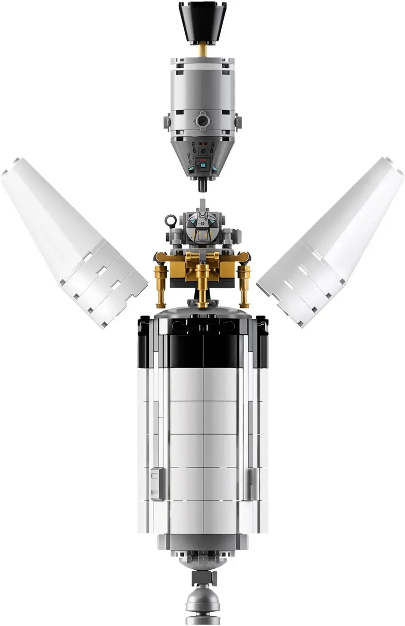 LEGO Ideas 21309 NASA Apollo Saturn V set, image 6