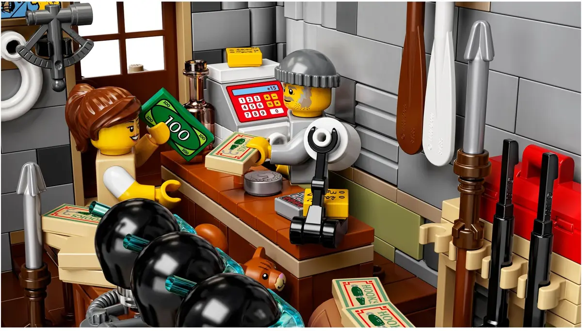 LEGO Ideas 21310 Old Fishing Store set, image 10