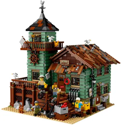 LEGO Ideas 21310 Old Fishing Store set