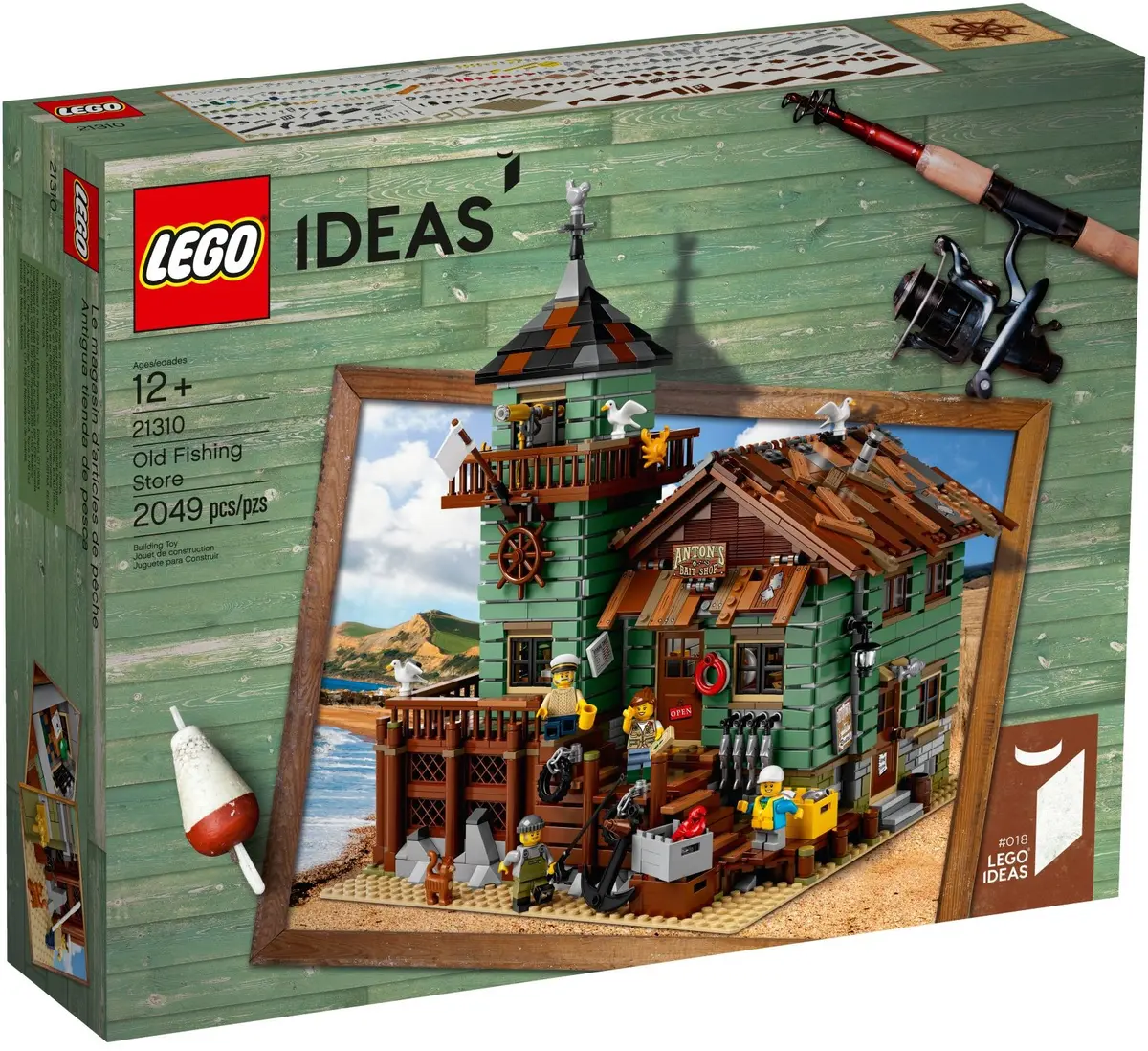 LEGO Ideas 21310 Old Fishing Store set, image 2