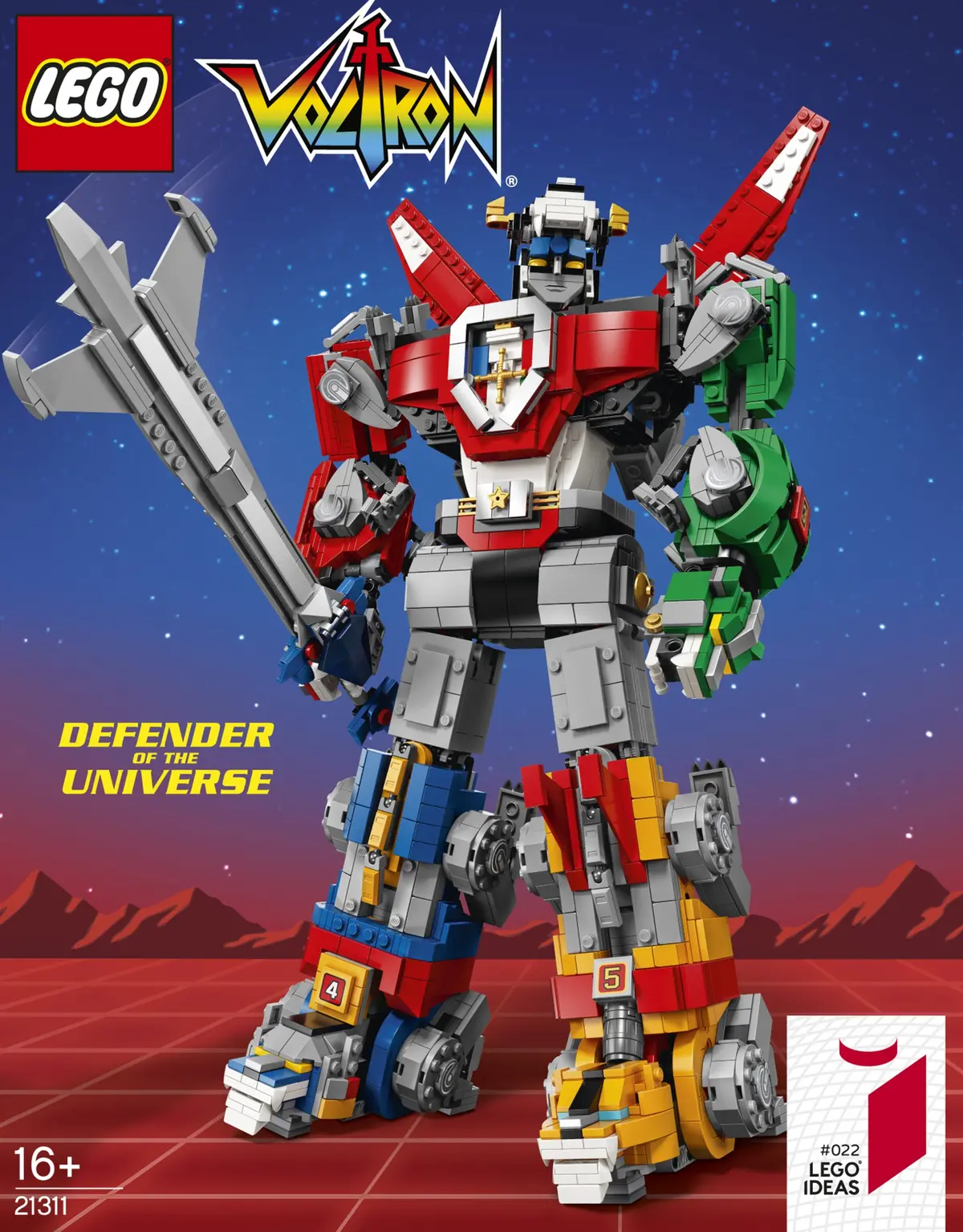 LEGO Ideas 21311 Voltron set, image 17