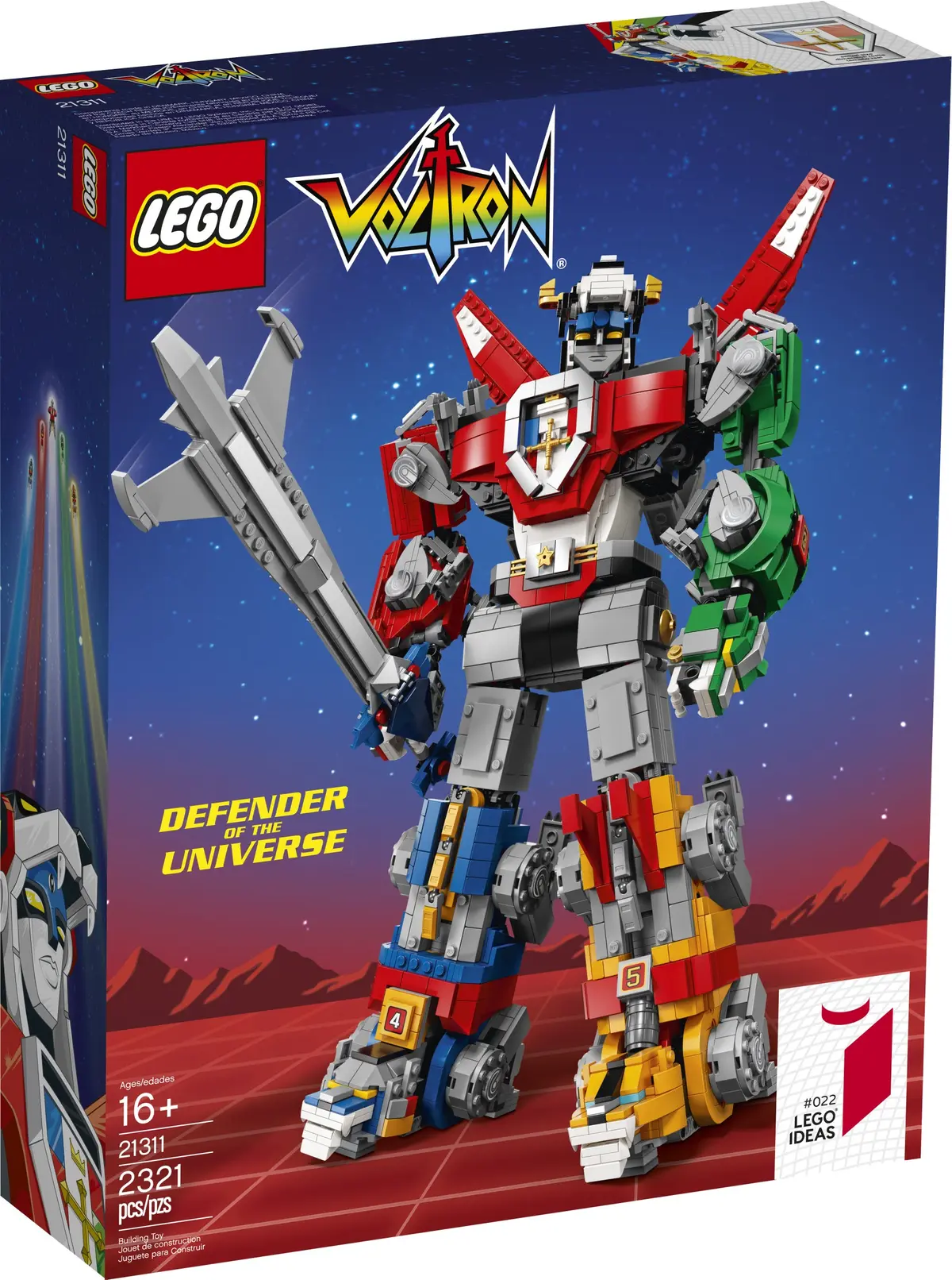 LEGO Ideas 21311 Voltron set, image 16