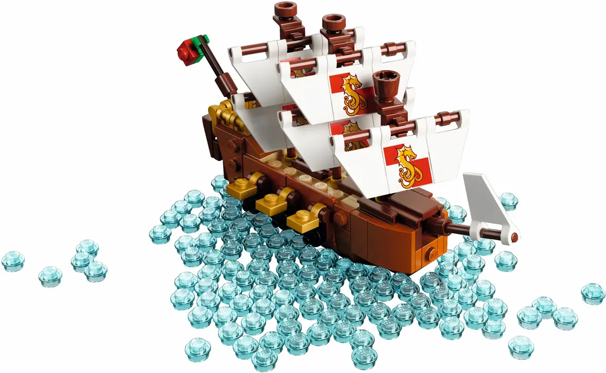 LEGO Ideas 21313 Ship in a Bottle set, image 4