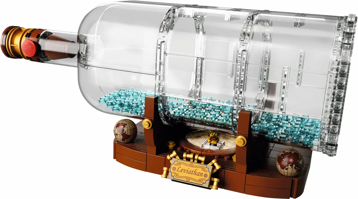 LEGO Ideas 21313 Ship in a Bottle set, image 3