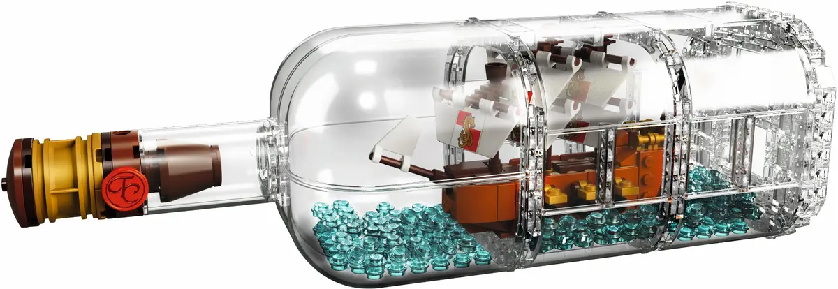 LEGO Ideas 21313 Ship in a Bottle set, image 8