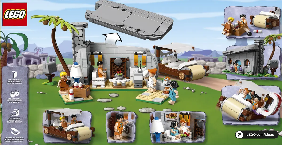 LEGO Ideas 21316 The Flintstones set, image 19