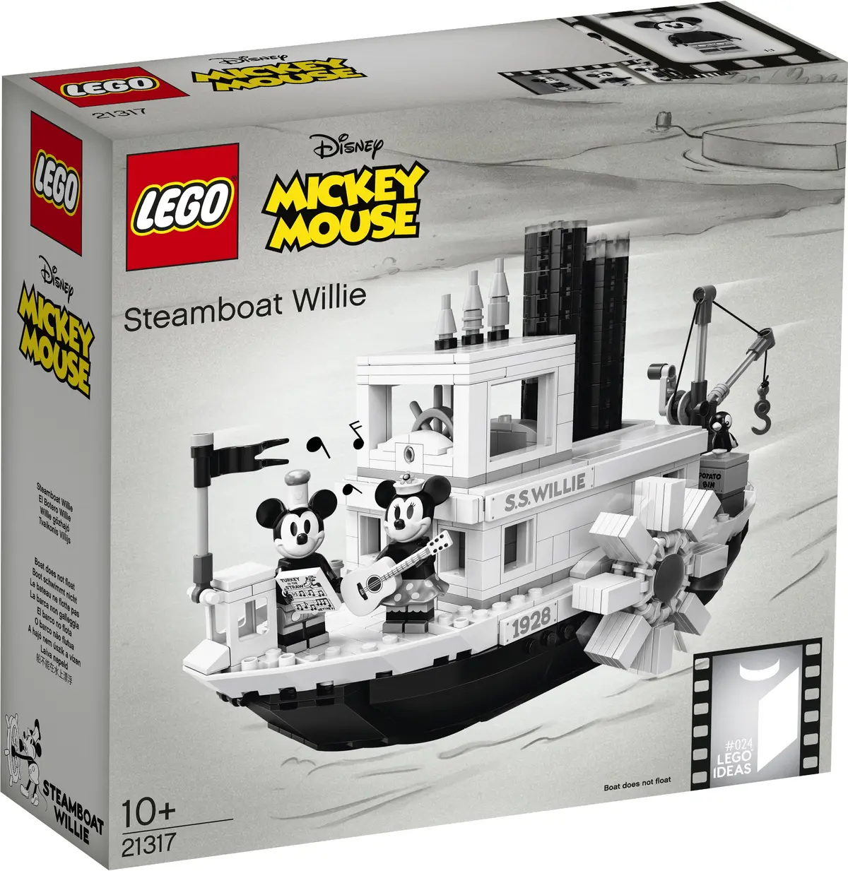 LEGO Ideas 21317 Steamboat Willie set, image 27