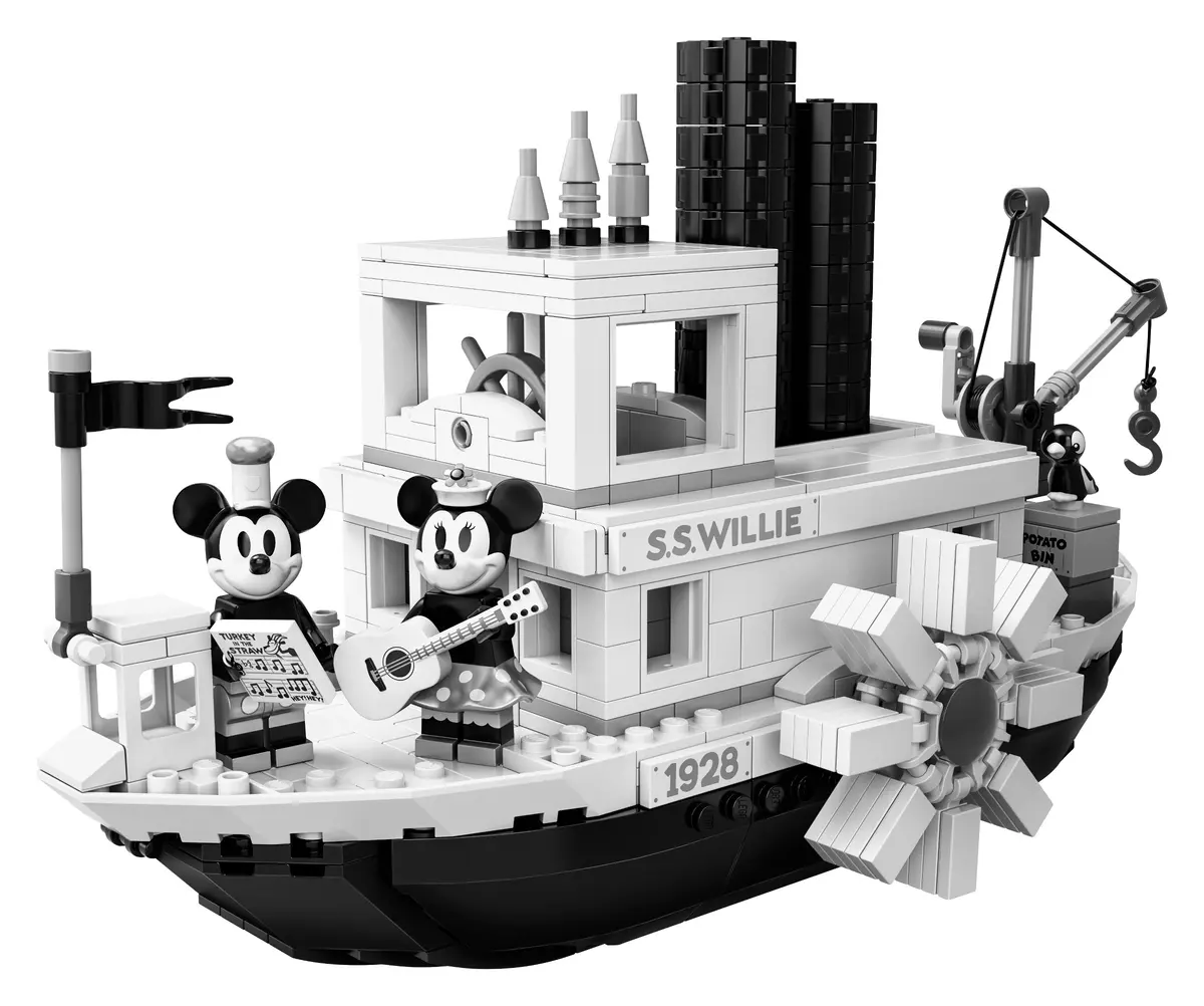 LEGO Ideas 21317 Steamboat Willie set, image 30