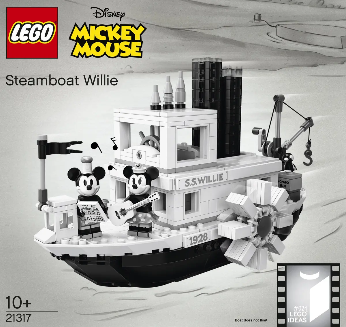 LEGO Ideas 21317 Steamboat Willie set, image 28