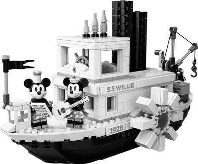 LEGO Ideas 21317 Steamboat Willie set