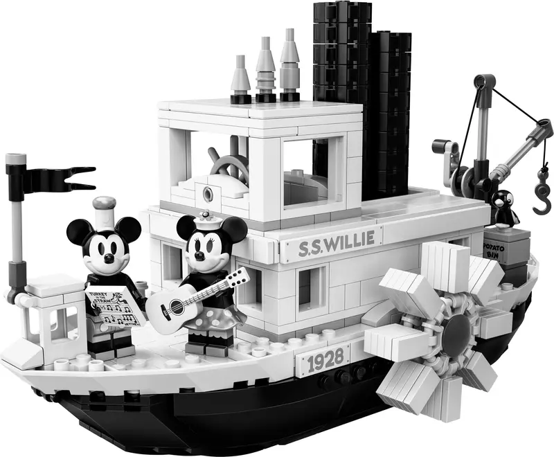 LEGO Ideas 21317 Steamboat Willie set