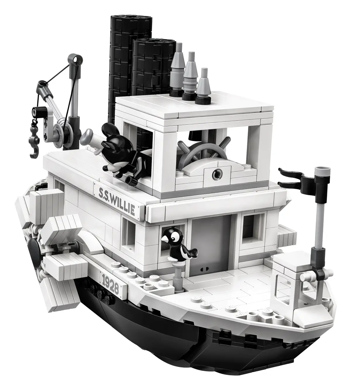 LEGO Ideas 21317 Steamboat Willie set, image 24